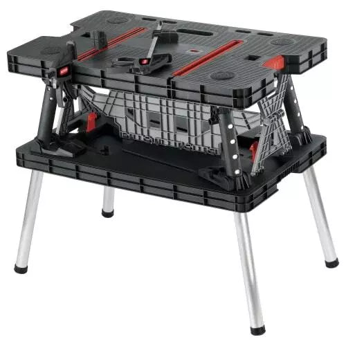 🚧 Keter Folding Work Table – The Ultimate Portable Workbench for Every Project! 🛠️